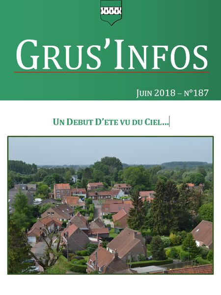 Grus'Infos n°187 - Juin 2018