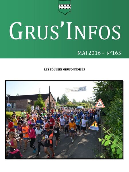 Grus'Infos n°165 - Mai 2016